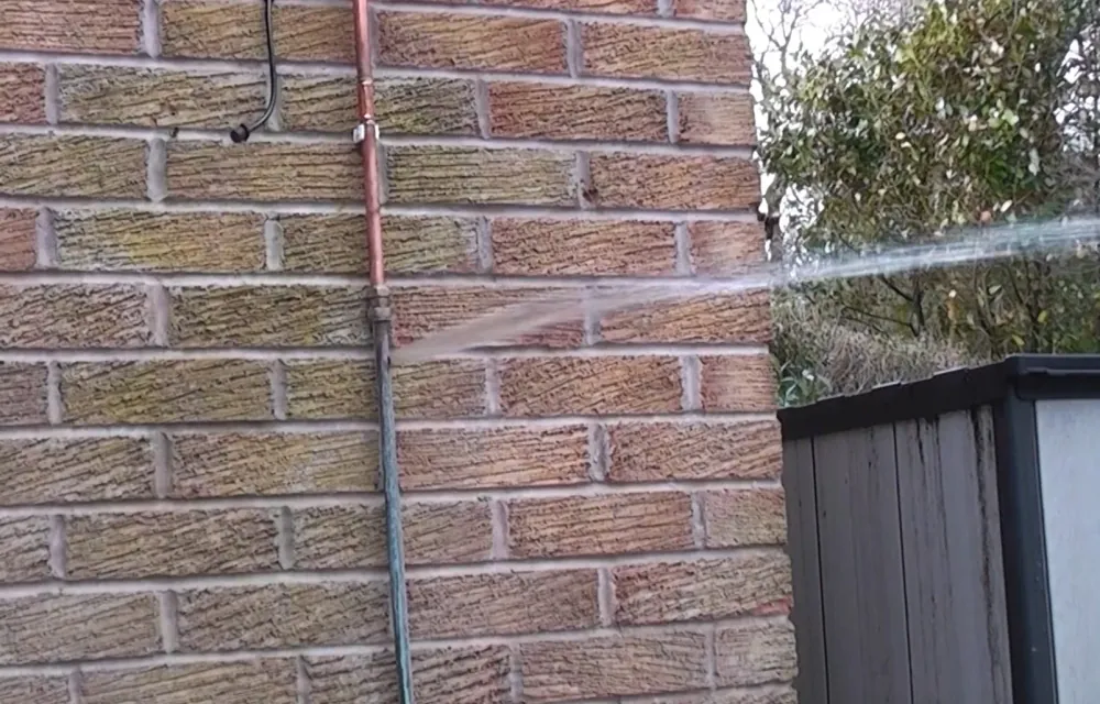 Burst pipe repair Allen TX emergency water line break isolation